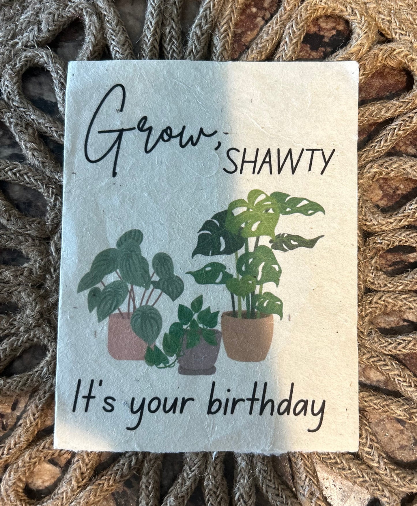 Plantable Gift Cards
